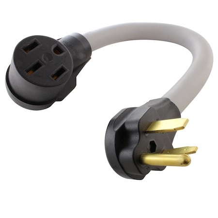 Ac Works 1.5FT EV Adapter NEMA 6-50P Welder Plug to 50A EV Adapter Cord for Tesla EV650MS-018